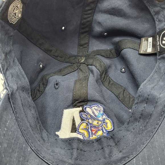 47 Brand Baseball Minor League Cap Adjustable - Kids Hat -Blue - Texas Armadillo - Picture 8 of 11